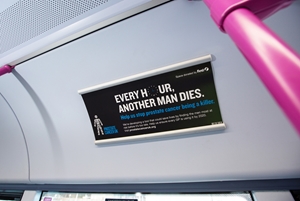 First Bus Prostate Cancer UK advert